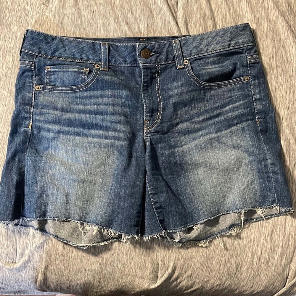 American Eagle Size 14 Stretch Jean Shorts